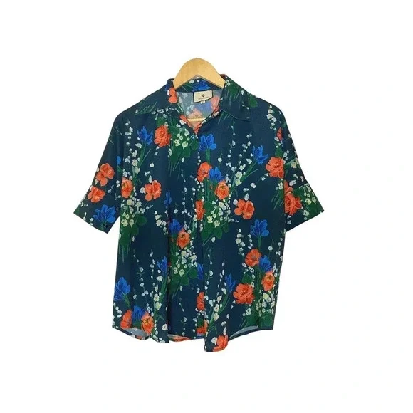Tuckernuck Jade Blouse Bloom Farris Size XS - Picture 2 of 8